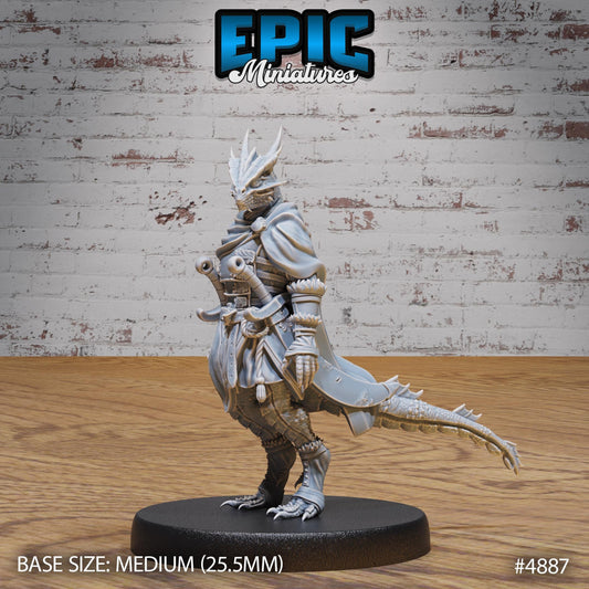 Half-Dragon Adventurer - Epic Miniatures | #111 - Age of Dragons