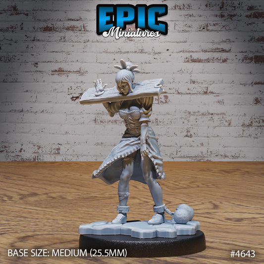Captured Witch - Epic Miniatures | #106 - Faith Defender