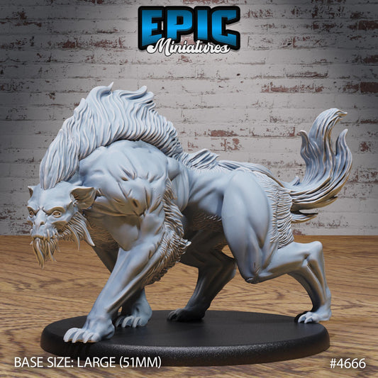 Warg Beast - Epic Miniatures | #107 - Beast Hunt