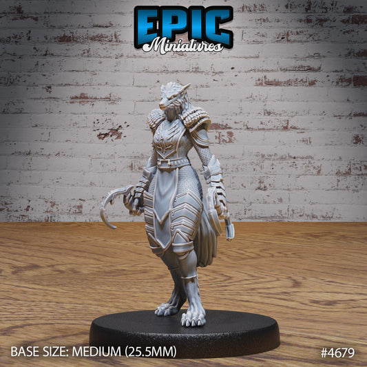 Werewolf Armored Female - Epic Miniatures | #107 - Beast Hunt