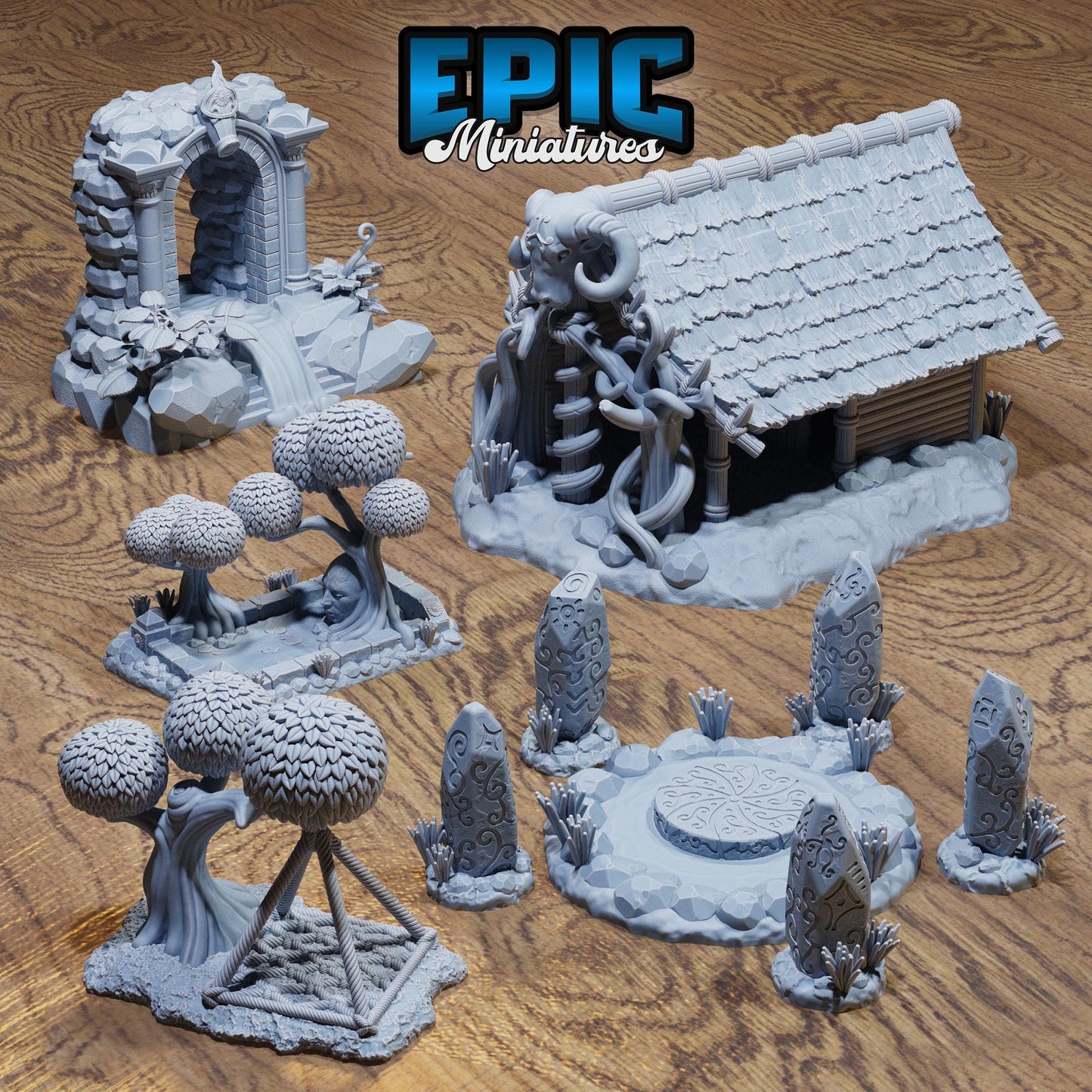 Magical Forest Buildings 4707 - Epic Miniatures | #108 - Old Fables