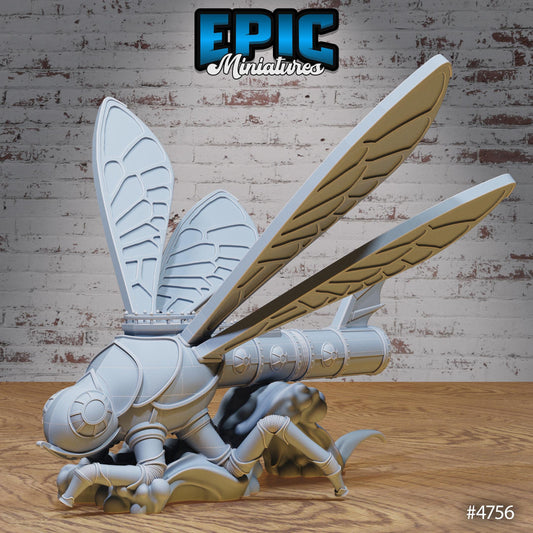 Dragonfly Spelljammer Airship - Epic Miniatures | #109 - Steam Society