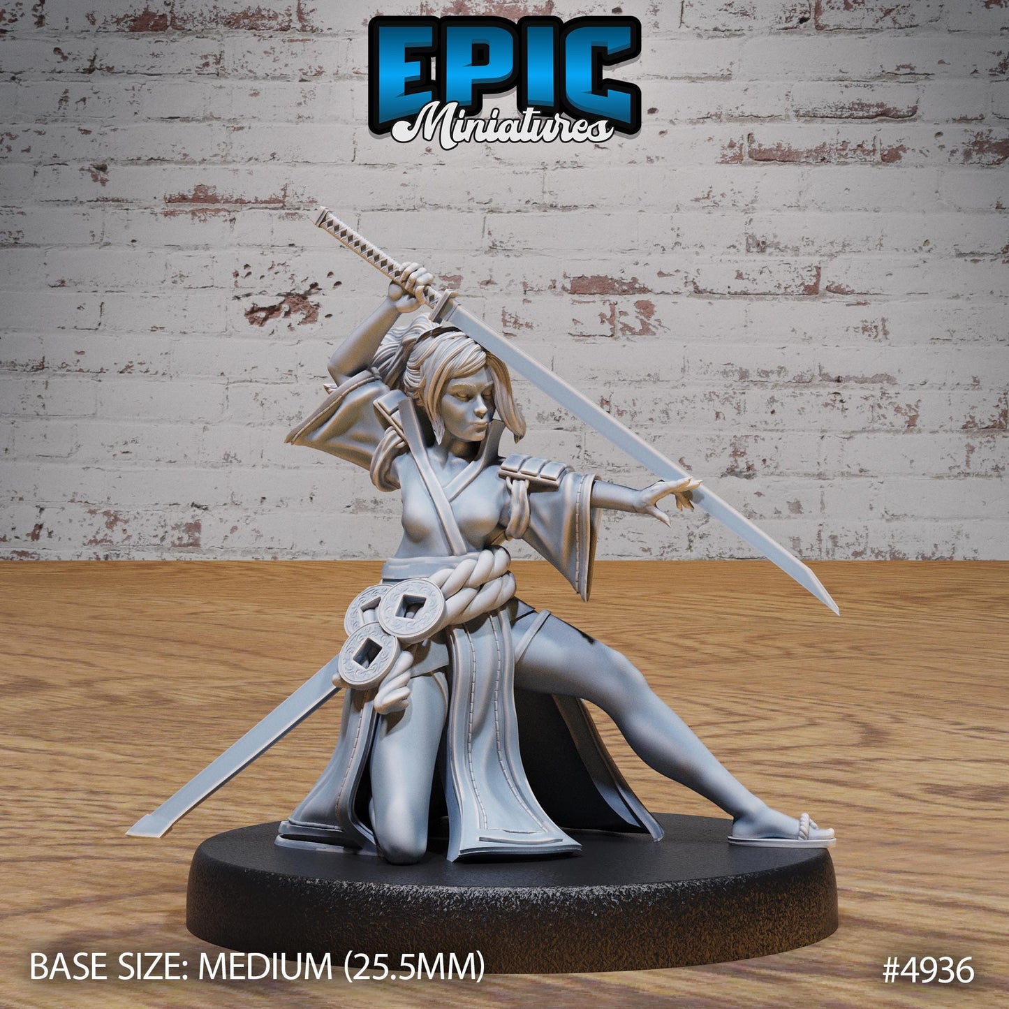 Samurai Woman - Epic Miniatures | #112 -Legends of the East