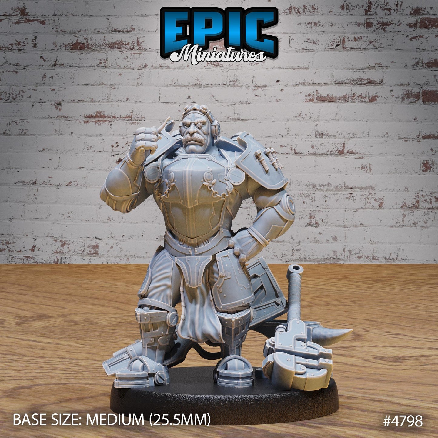 Tinkerer Knight - Epic Miniatures | #109 - Steam Society