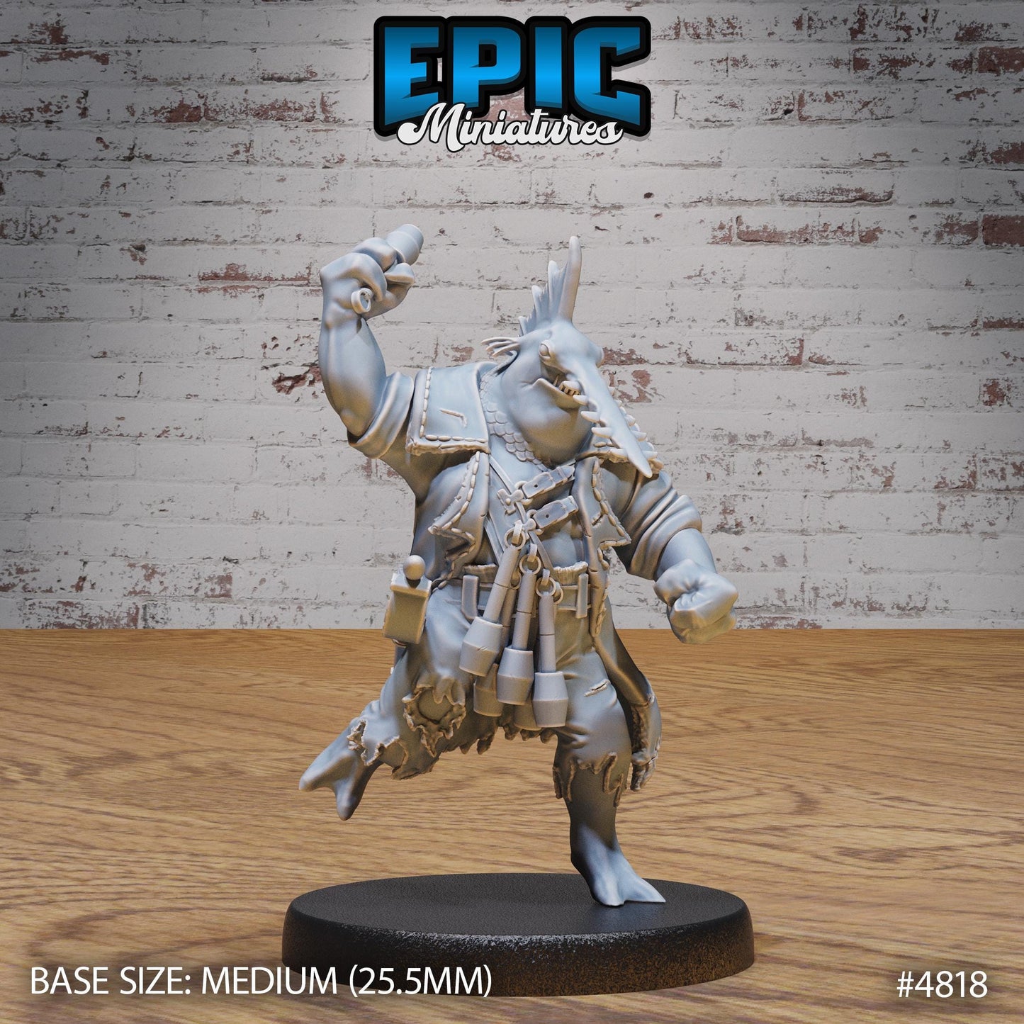 Sawhead Pirate - Epic Miniatures | #110 - Mysterious Ocean