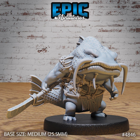 Catfish Folk - Epic Miniatures | #110 - Mysterious Ocean