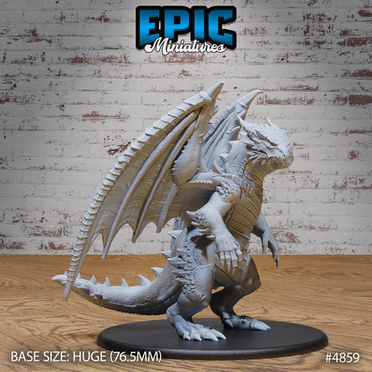 Bipedal Dragon - Epic Miniatures | #111 - Age of Dragons