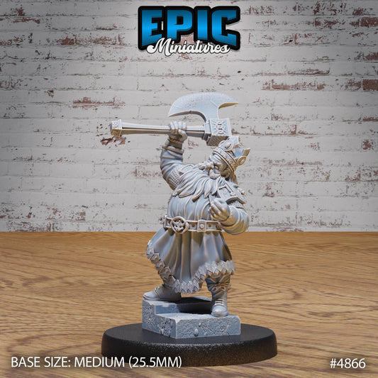 Dwarf King - Epic Miniatures | #111 - Age of Dragons