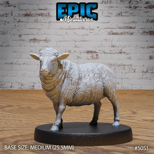 Sheep - Epic Miniatures | #115 Halfling Meadows