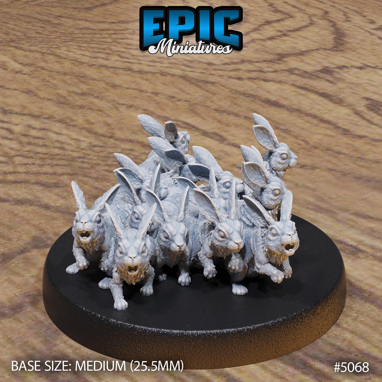 Rabbit Swarm - Epic Miniatures | #115 -Halfling Meadows