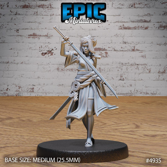 Samurai Woman - Epic Miniatures | #112 -Legends of the East