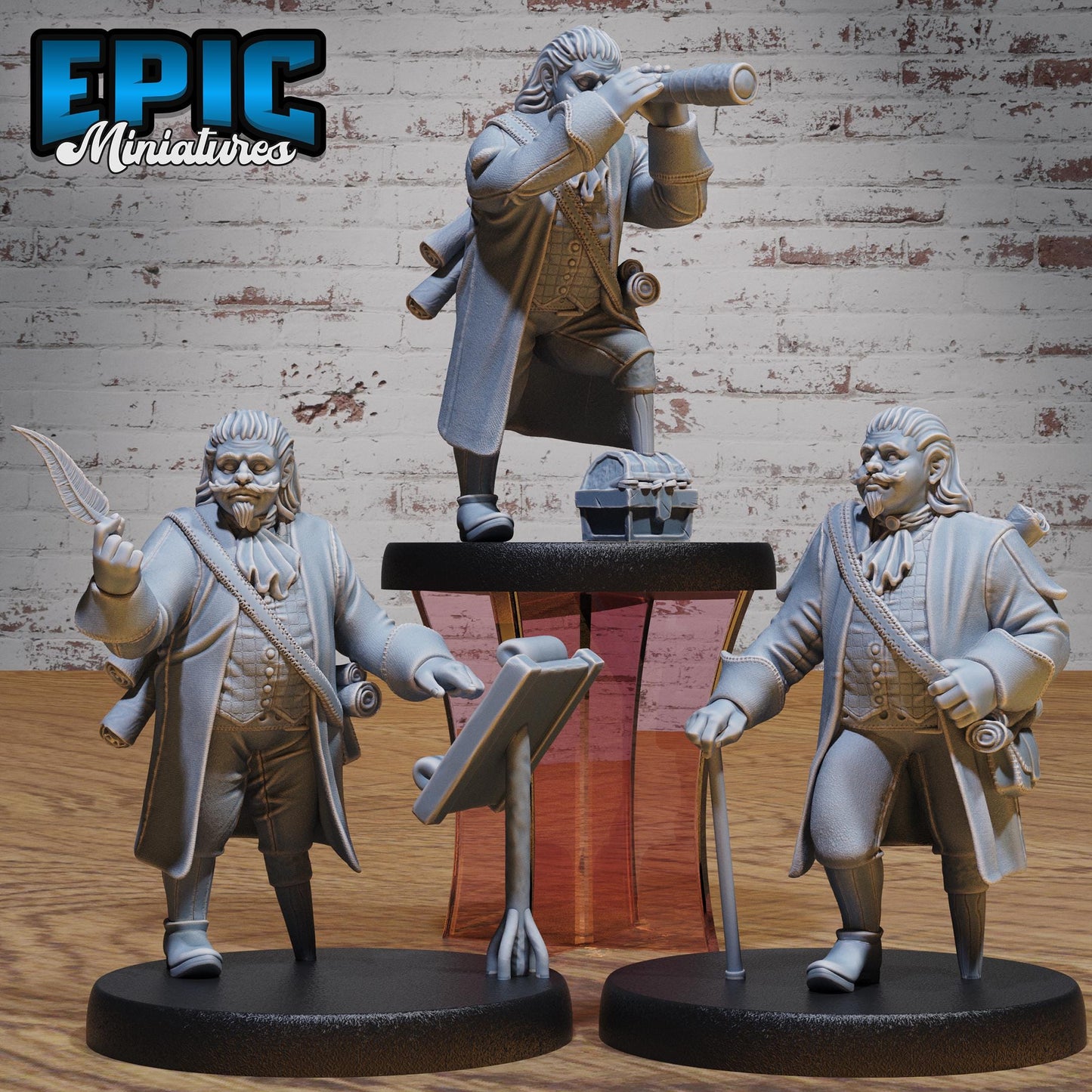 Halfling Ship Captain - Epic Miniatures | #115 -Halfling Meadows
