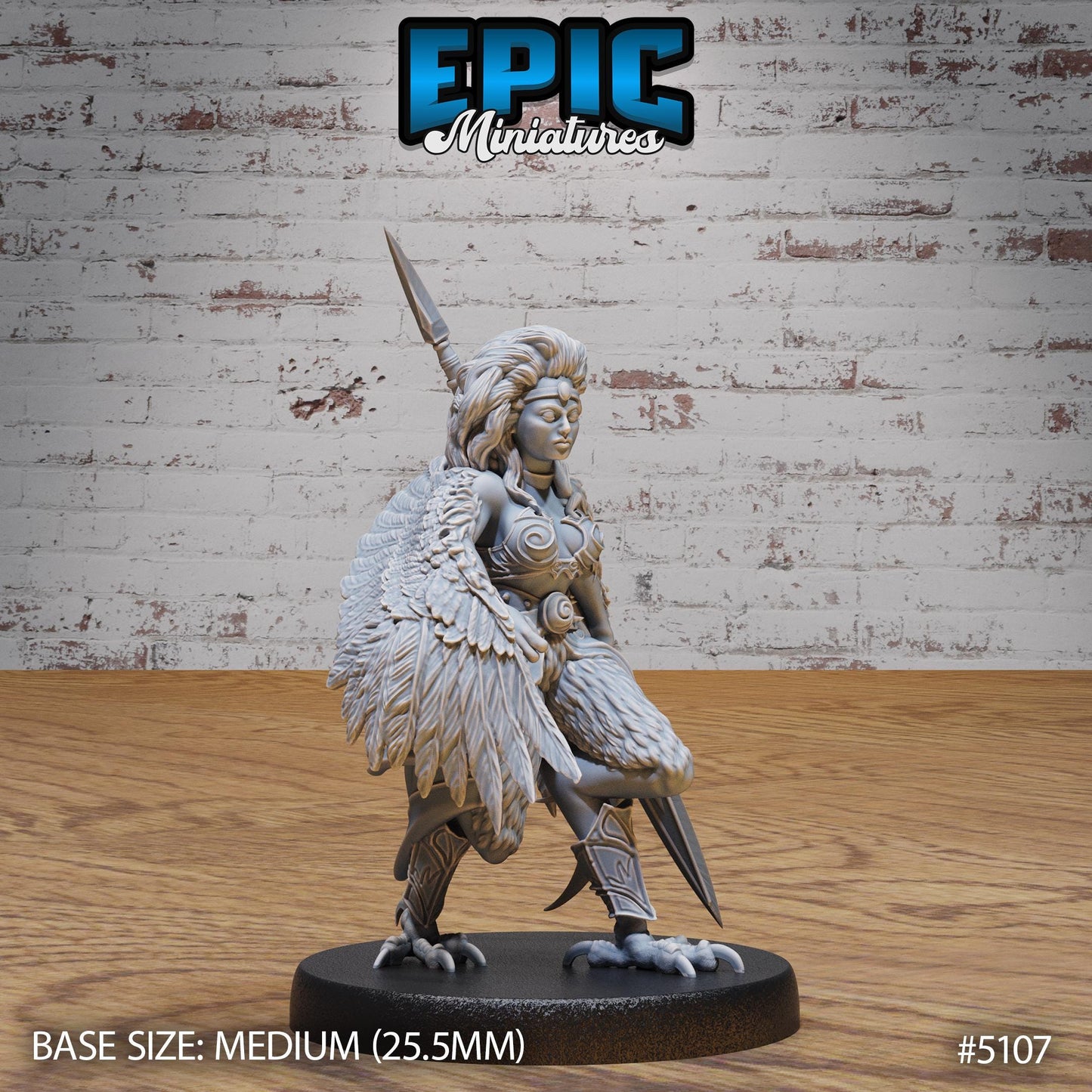 Captured Harpy - Epic Miniatures | #116 -Prison Break