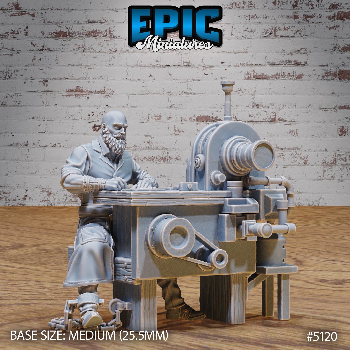 Imprisoned Blacksmith - Epic Miniatures | #116 -Prison Break