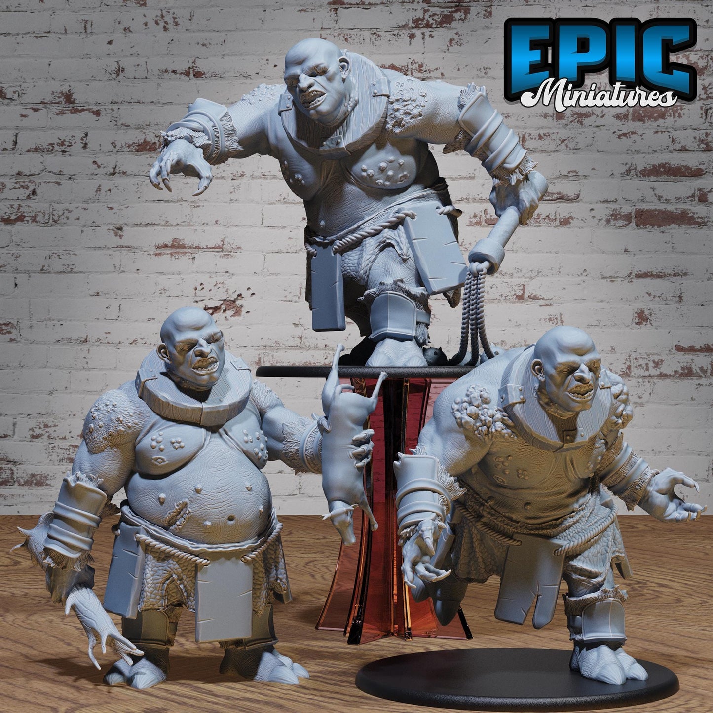 Captured Hill Giant - Epic Miniatures | #116 -Prison Break