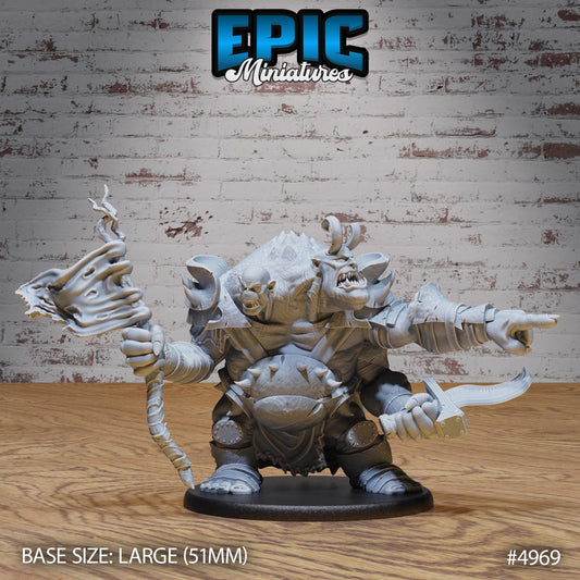 Ettin Mutant General - Epic Miniatures | #113 -Savage Attack