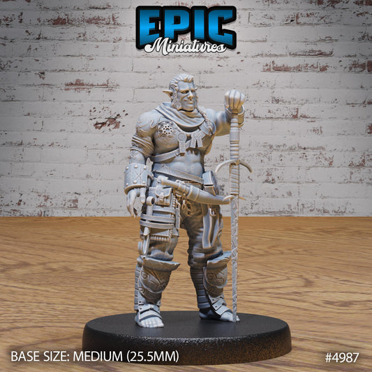 Half Orc Adventurer - Epic Miniatures | #113 -Savage Attack