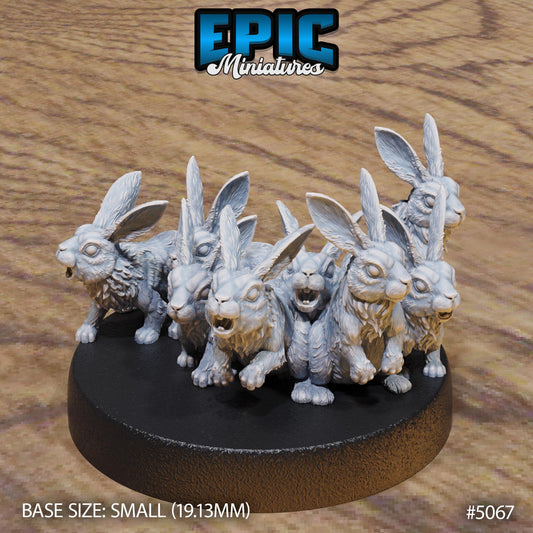 Rabbit Swarm - Epic Miniatures | #115 -Halfling Meadows