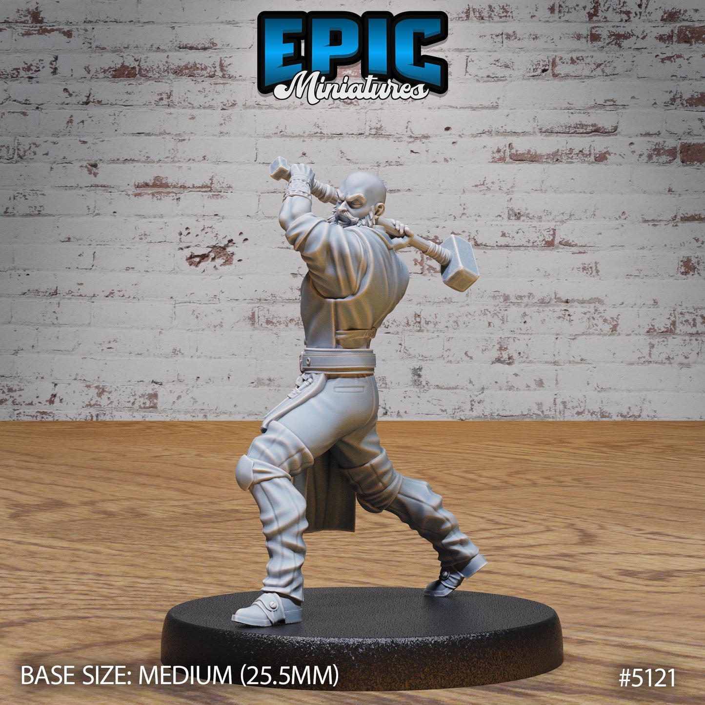 Imprisoned Blacksmith - Epic Miniatures | #116 -Prison Break