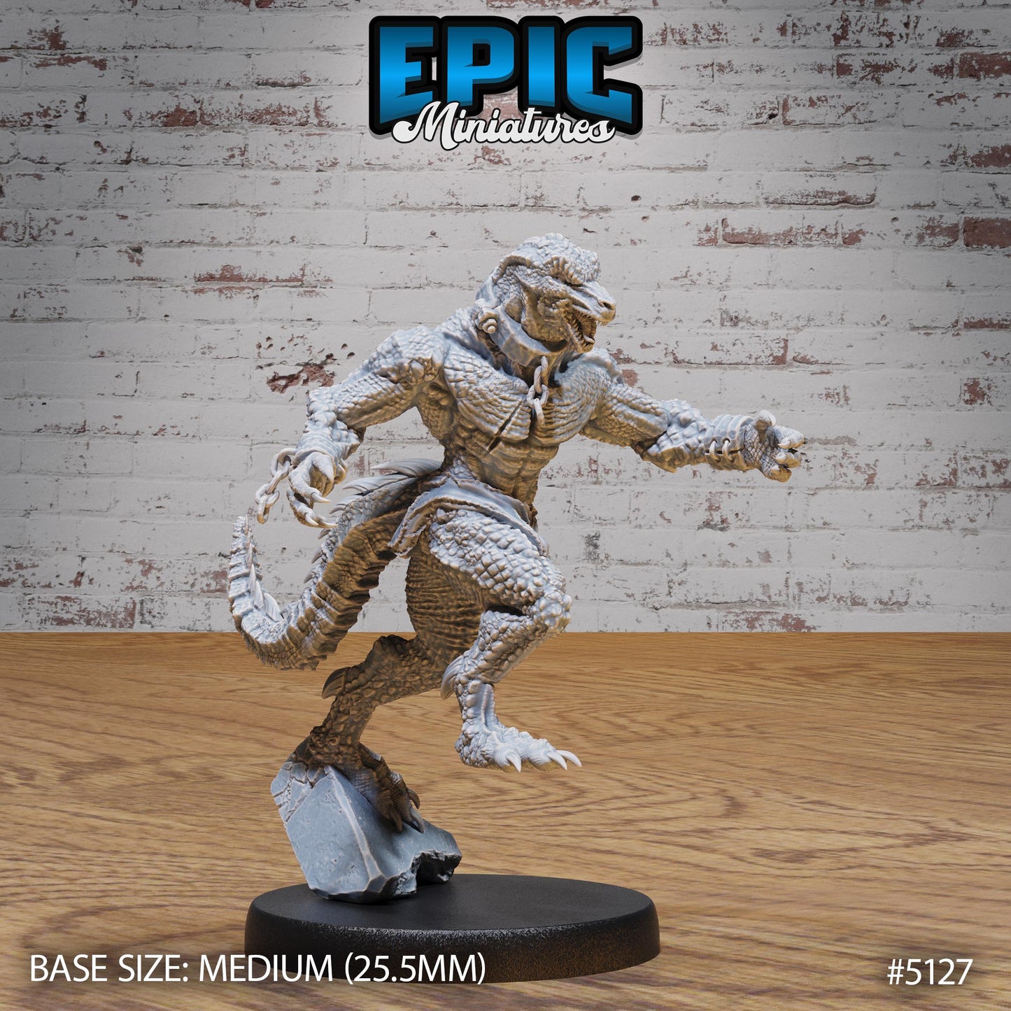 Lizardfolk Slave - Epic Miniatures | #116 -Prison Break