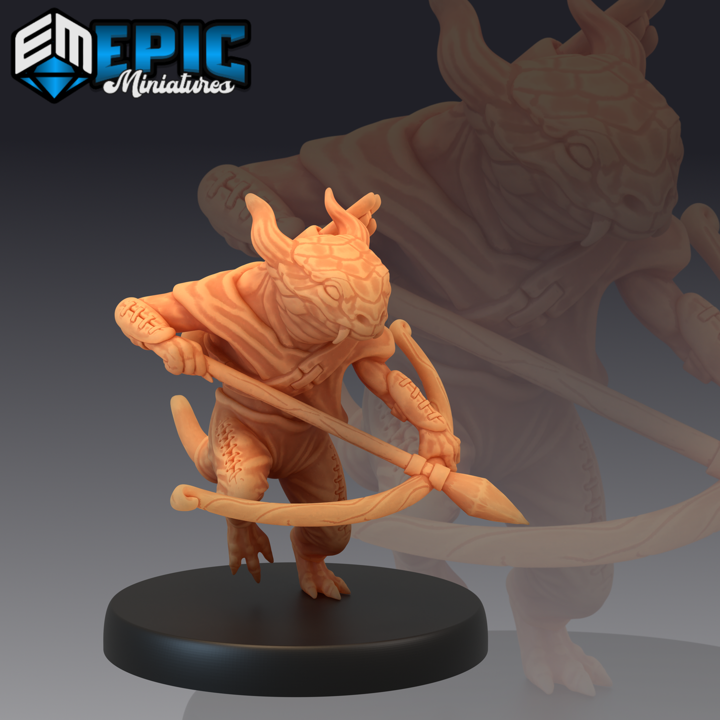 Lizardfolk Series - Epic Miniatures | Medium | Humanoids, Lizard