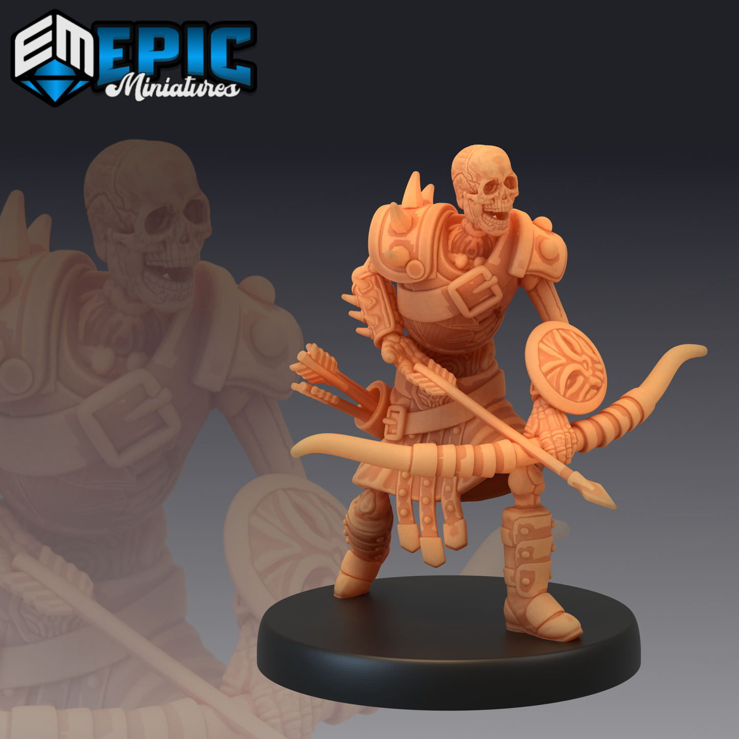 Skeleton Army - #42 Restless Bones - Epic Miniatures | Medium | Undead