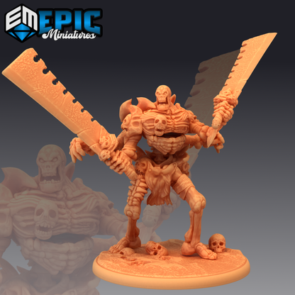 Human Bone Golem - #42 Restless Bones - Epic Miniatures | Large | Monstrosity