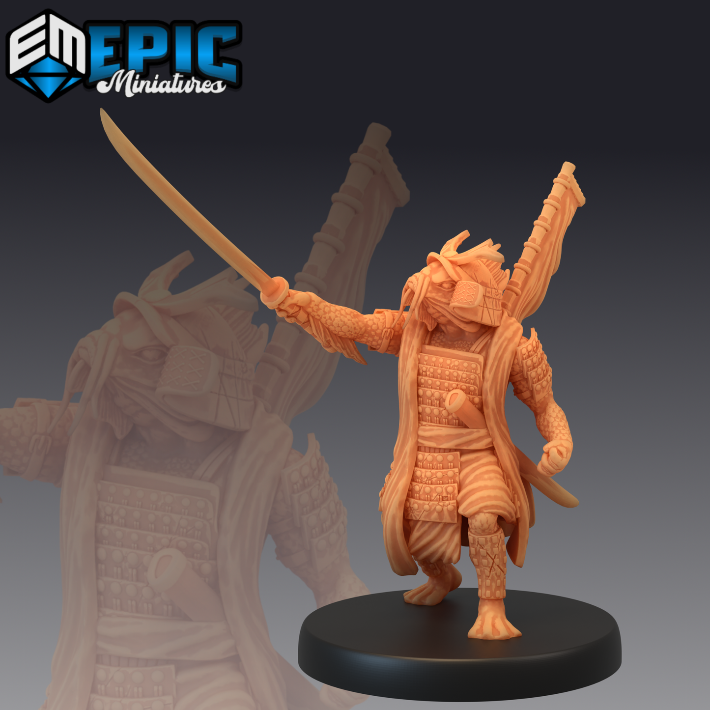 Fish Folk Koi Tribe - Epic Miniatures | Medium | Humanoids