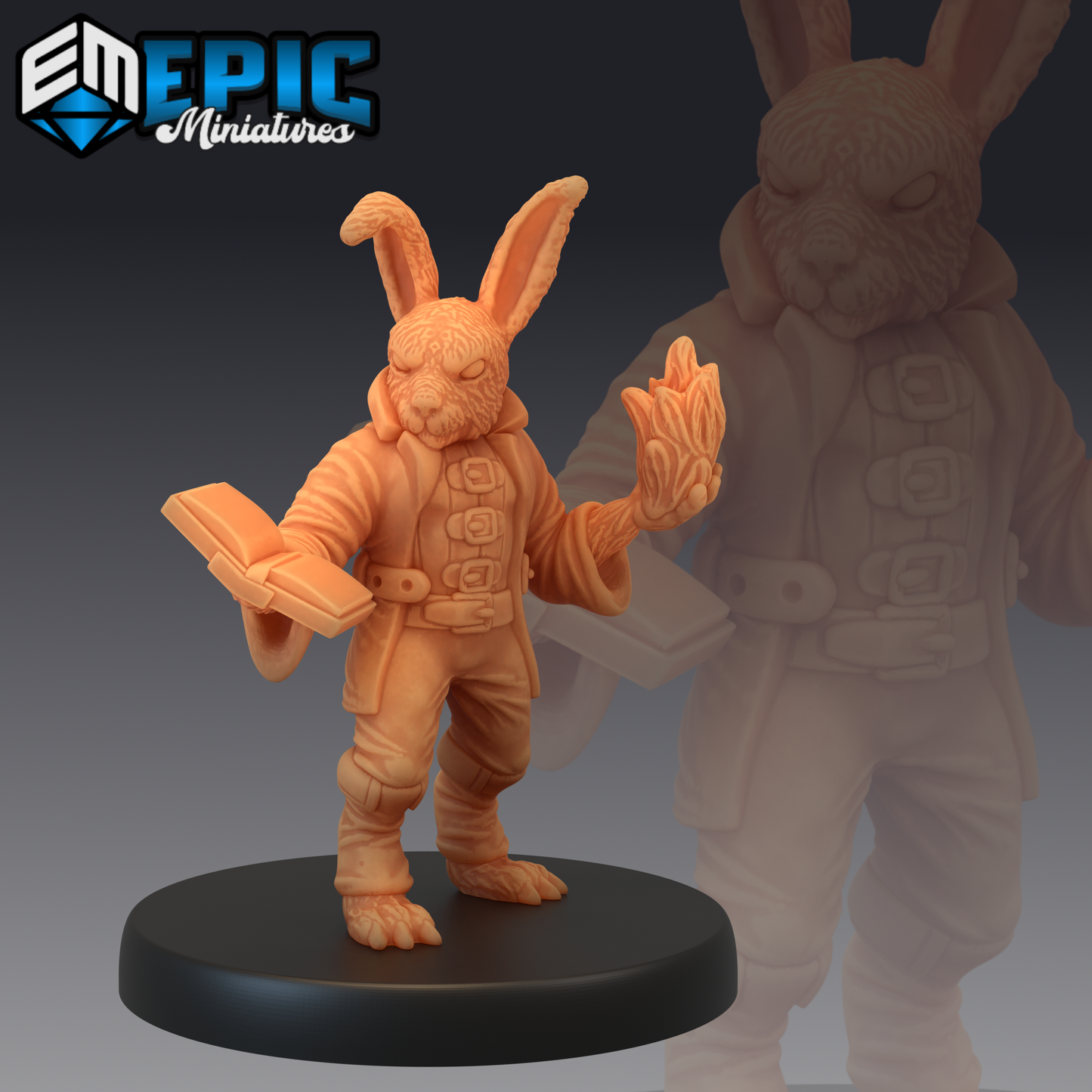 Bunny Tribe Series - #48 Extra Monsters Pack - Epic Miniatures | Medium | Humanoids, Masculine