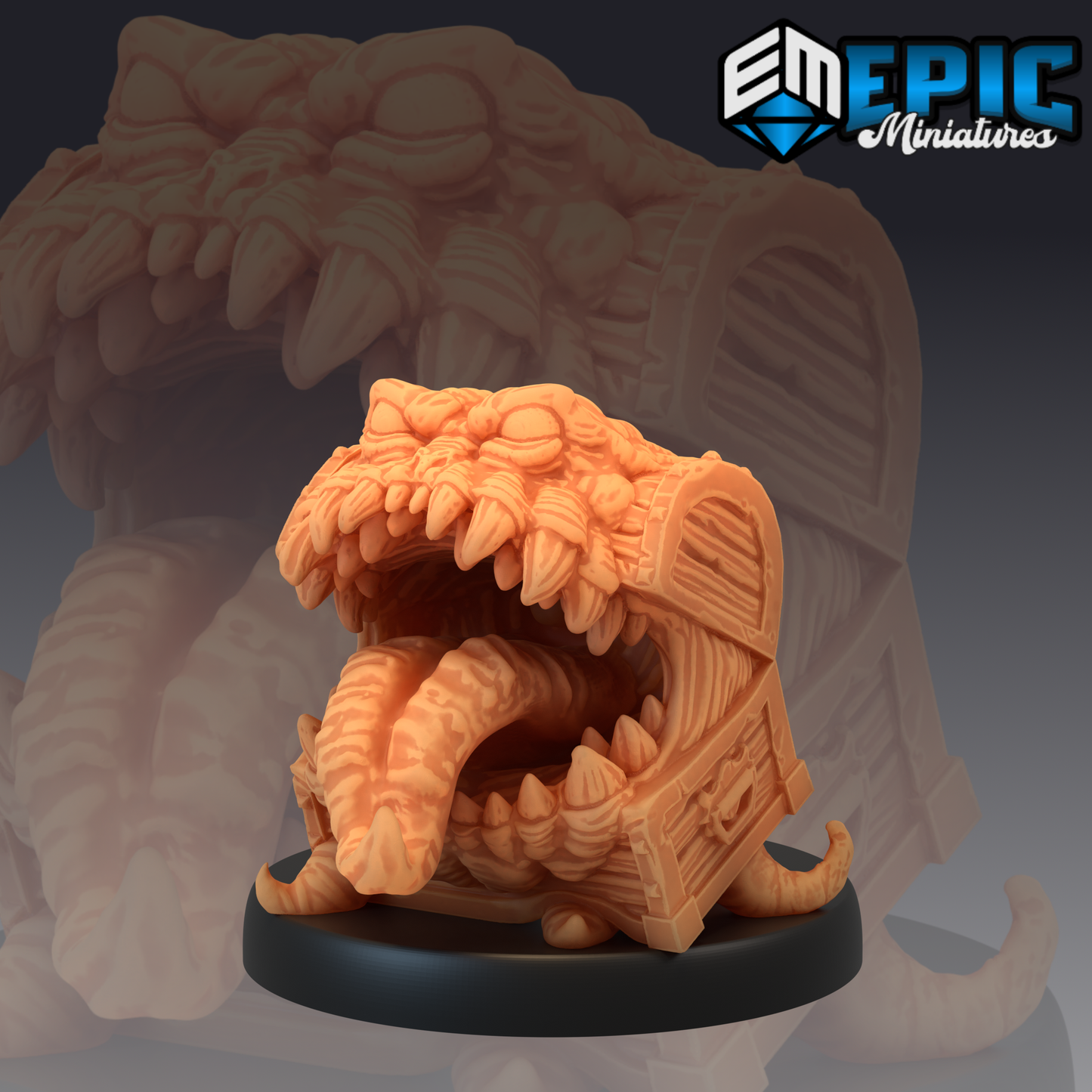 Mimics - Epic Miniatures | Mimic, Door, Chest, Coffin, Barrel, Book