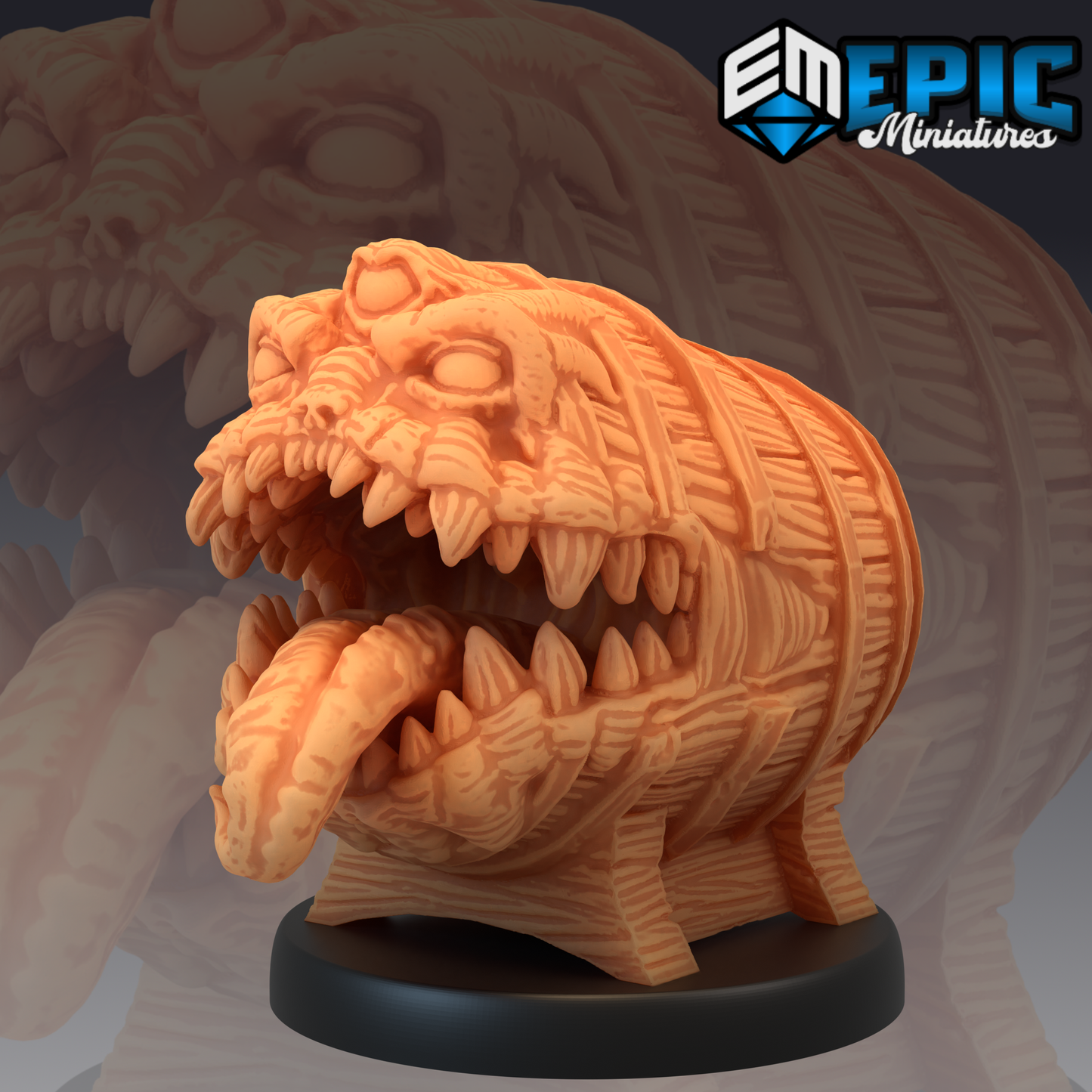 Mimics - Epic Miniatures | Mimic, Door, Chest, Coffin, Barrel, Book