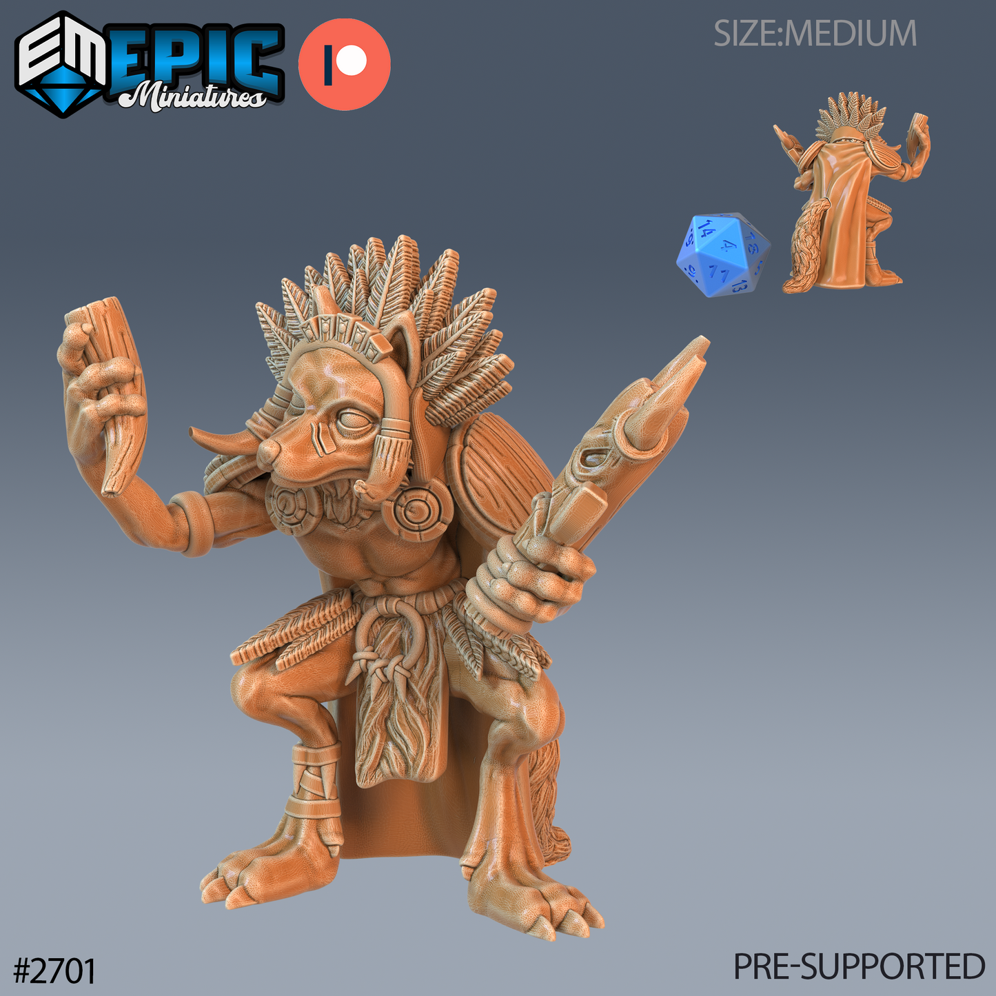 Fox Folk Tribe - Epic Miniatures | #66 Wild Winter Holidays