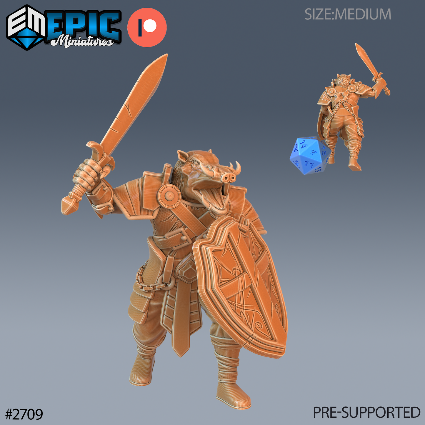 Warthog Folk Tribe - Epic Miniatures | #66 Wild Winter Holidays