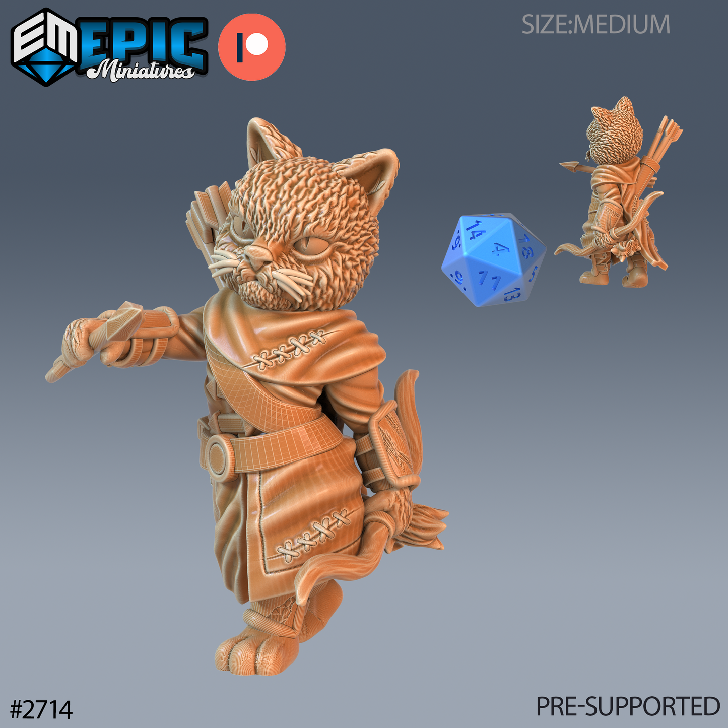 Cat Folk Tribe - Epic Miniatures | #66 Wild Winter Holidays