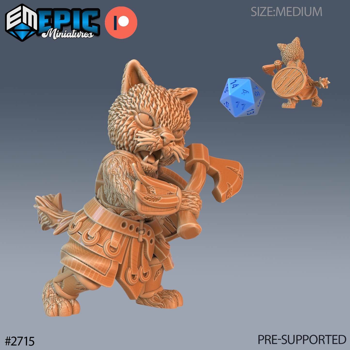 Cat Folk Tribe - Epic Miniatures | #66 Wild Winter Holidays