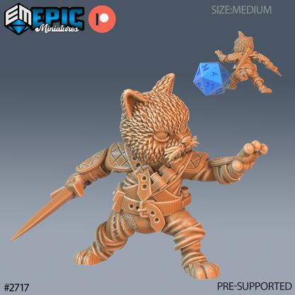 Cat Folk Tribe - Epic Miniatures | #66 Wild Winter Holidays