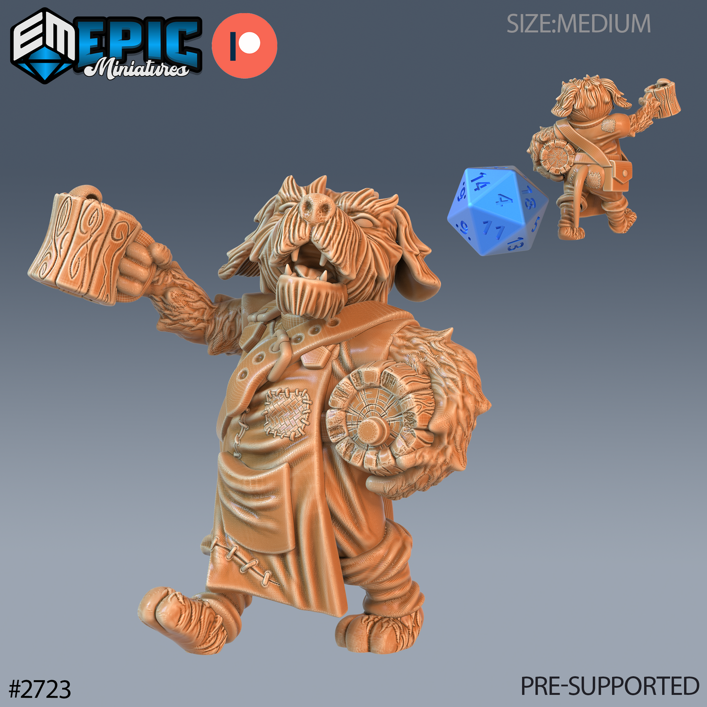Dog Folk Tribe - Epic Miniatures | #66 Wild Winter Holidays