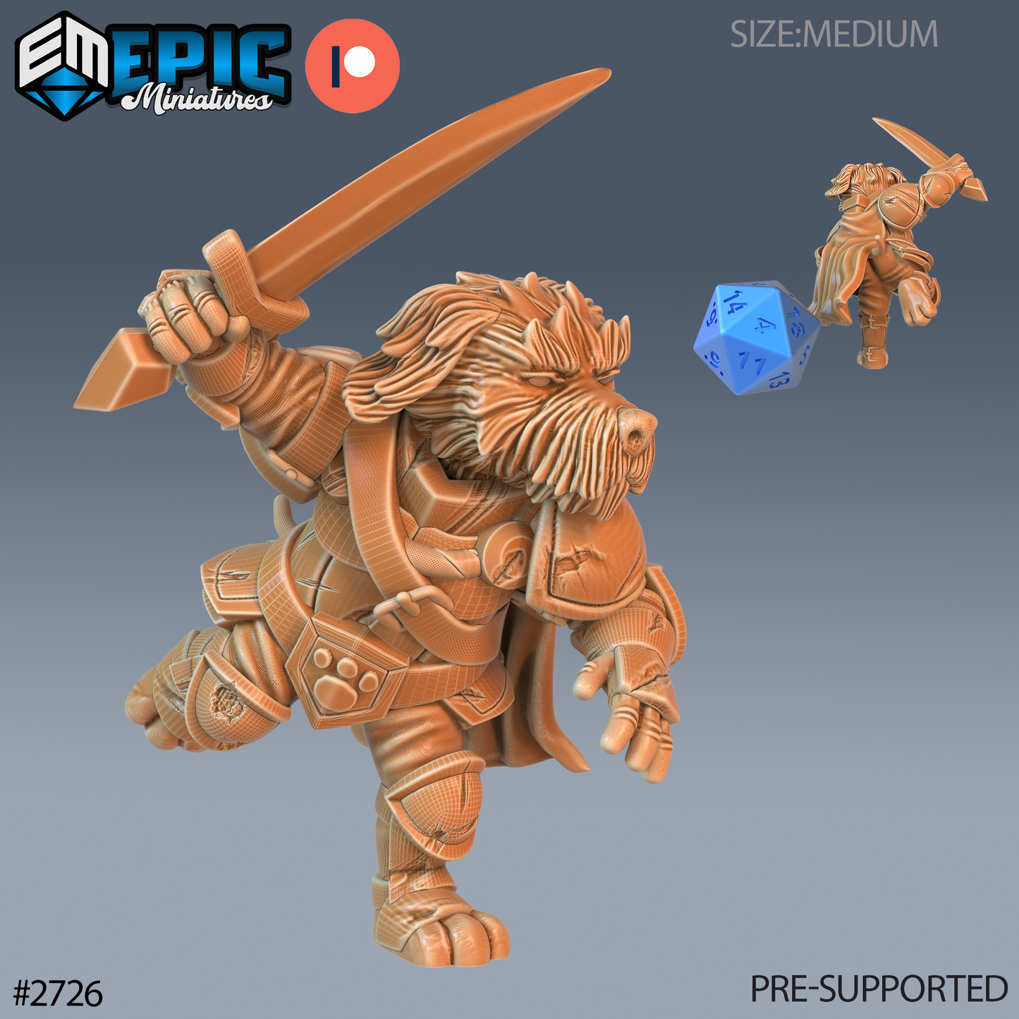 Dog Folk Tribe - Epic Miniatures | #66 Wild Winter Holidays