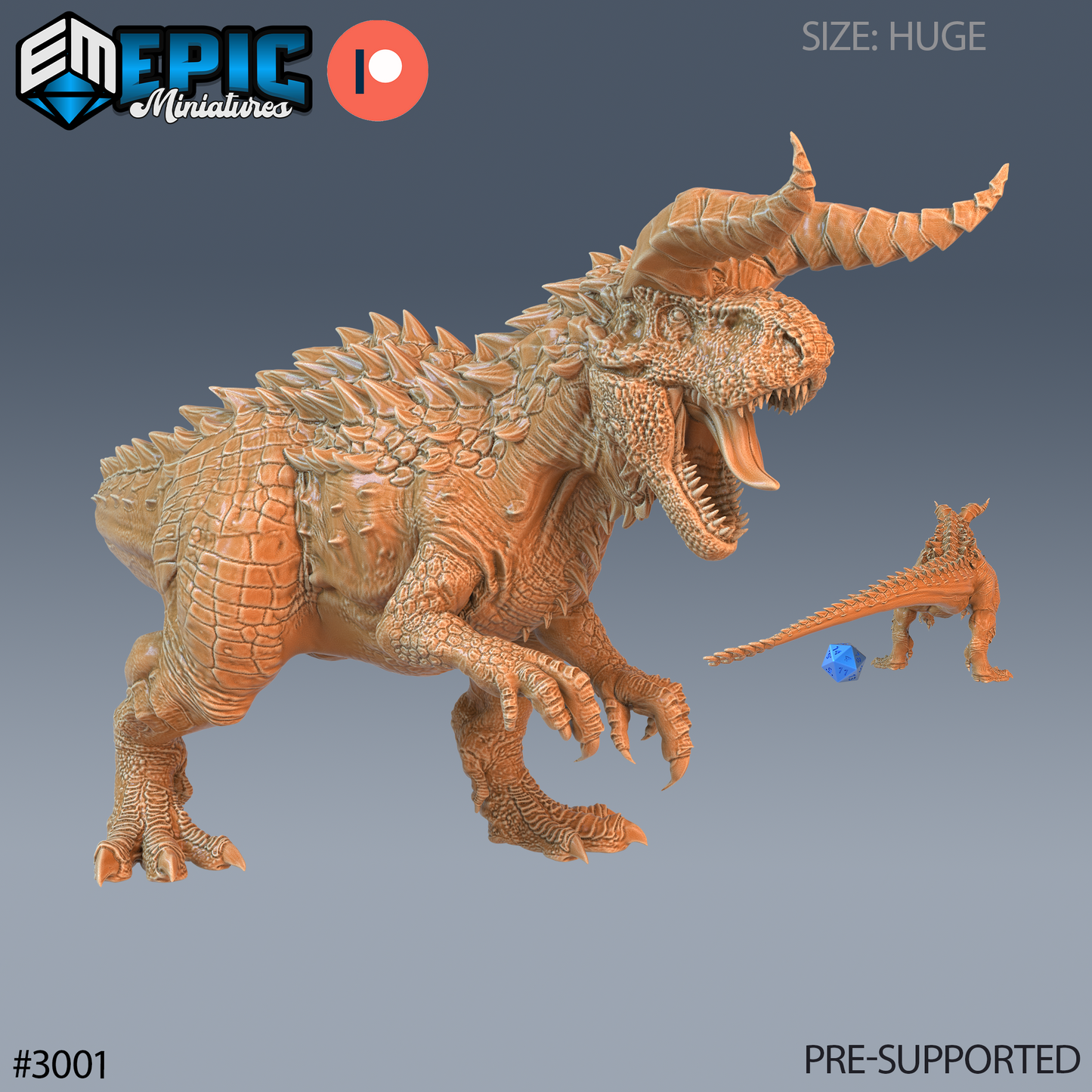 Carnotaurus Series - Epic Miniatures | #72 Jurassic Encounters