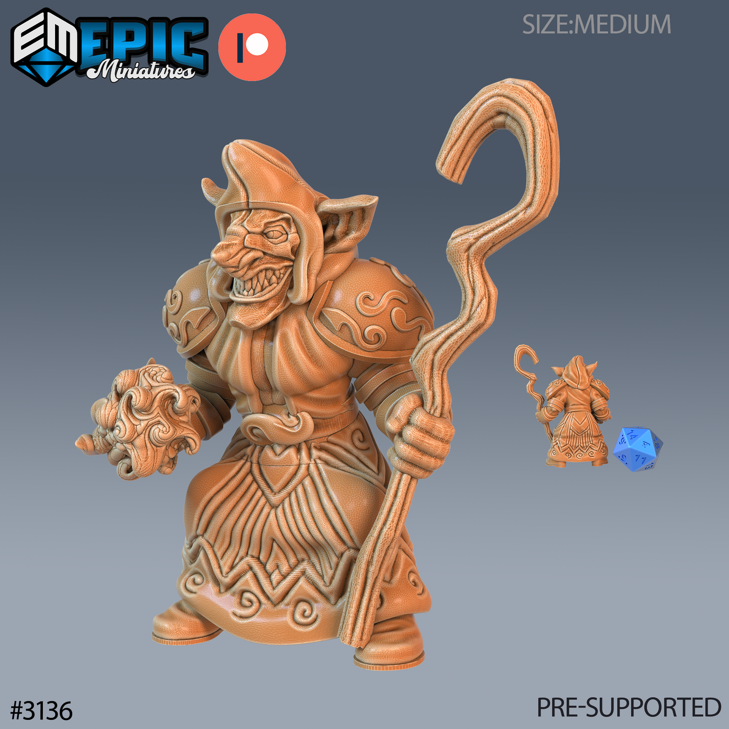 Wicked Goblin Tribe Series - #75 Easter Surprise - Epic Miniatures | Goblins | Masuline | Weapons | Medium