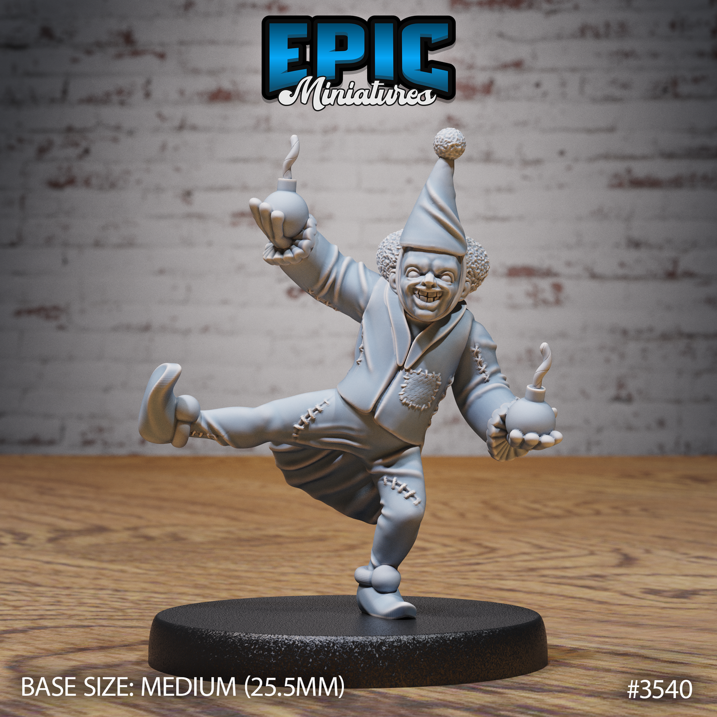 Horror Clown Series - Epic Miniatures | Nightsky Carnival