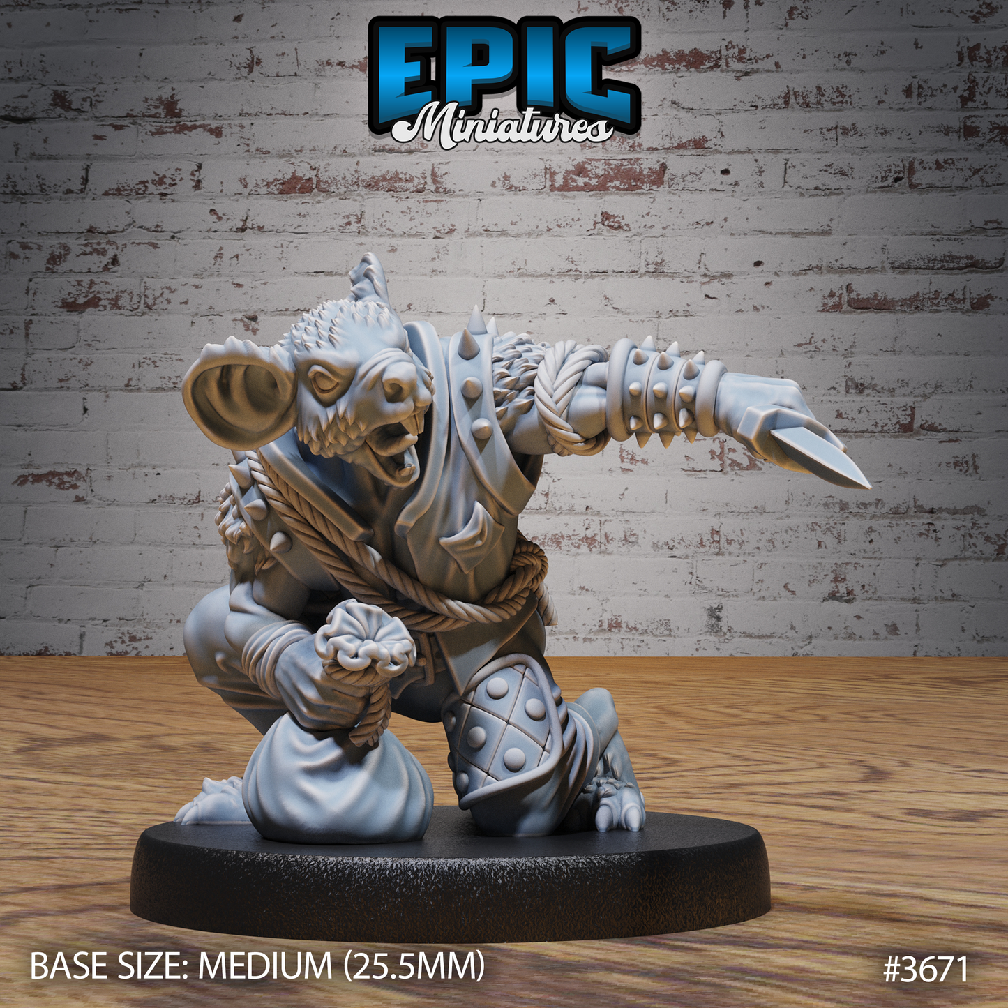 Mice Folk Raider Series - Epic Miniatures | #86 Bandit Camp
