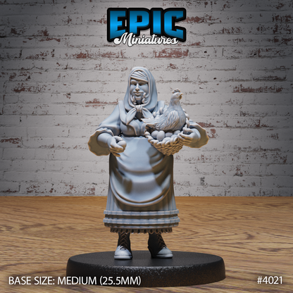 Villager Series - Epic Miniatures | #93 Festival Village