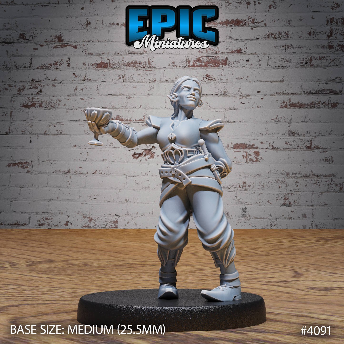 Elf Villager Series  - Epic Miniatures | #95 Elven Storm