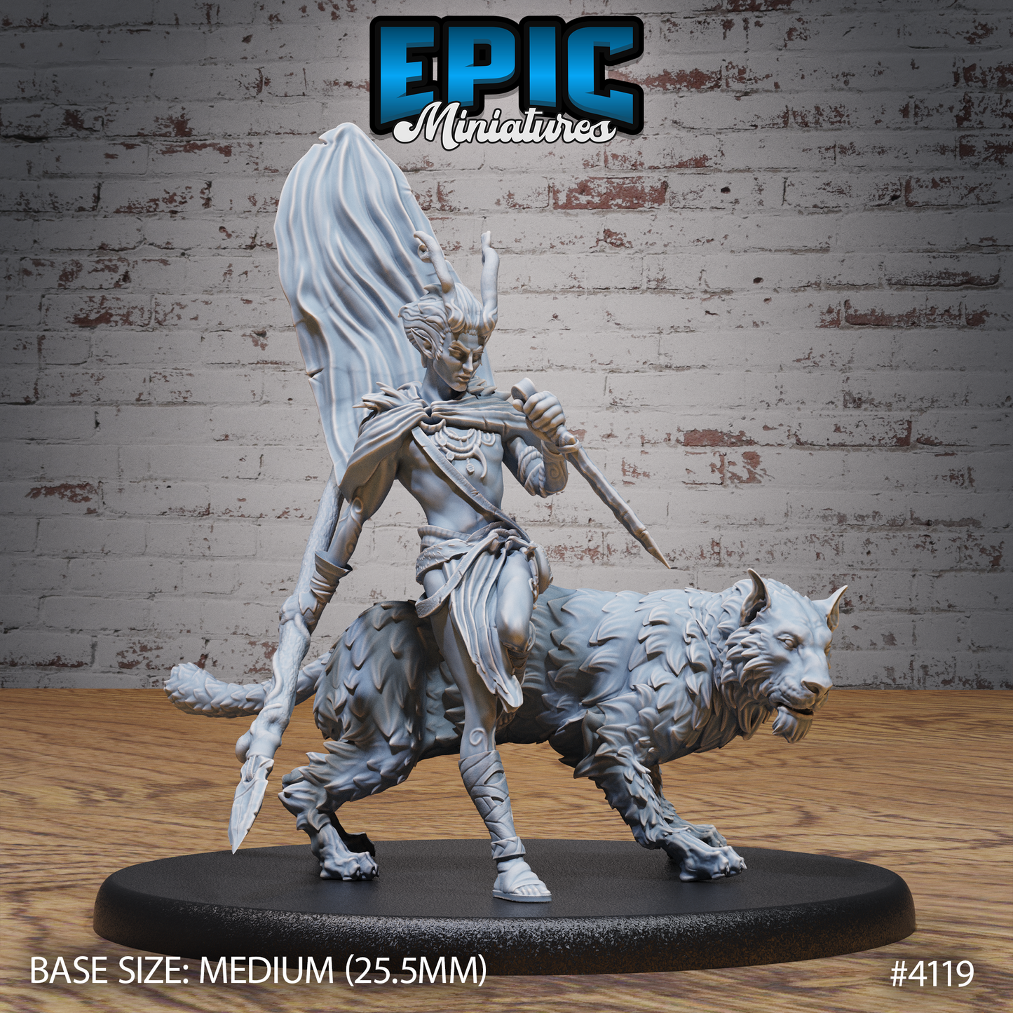 Elf Beast Tamer - Epic Miniatures | #95 Elven Storm