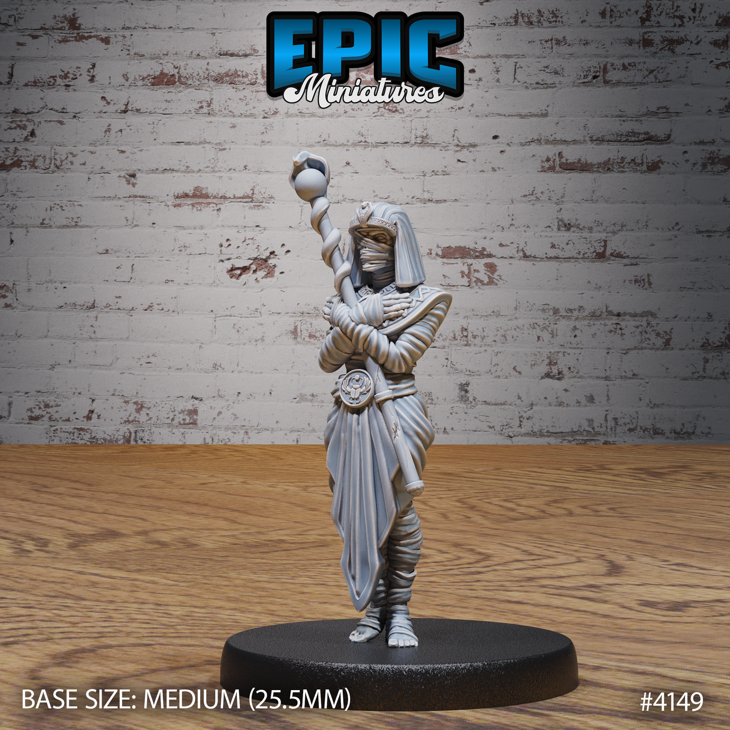 Mummy Warrior Series - Epic Miniatures | #96 Bone Dry Desert
