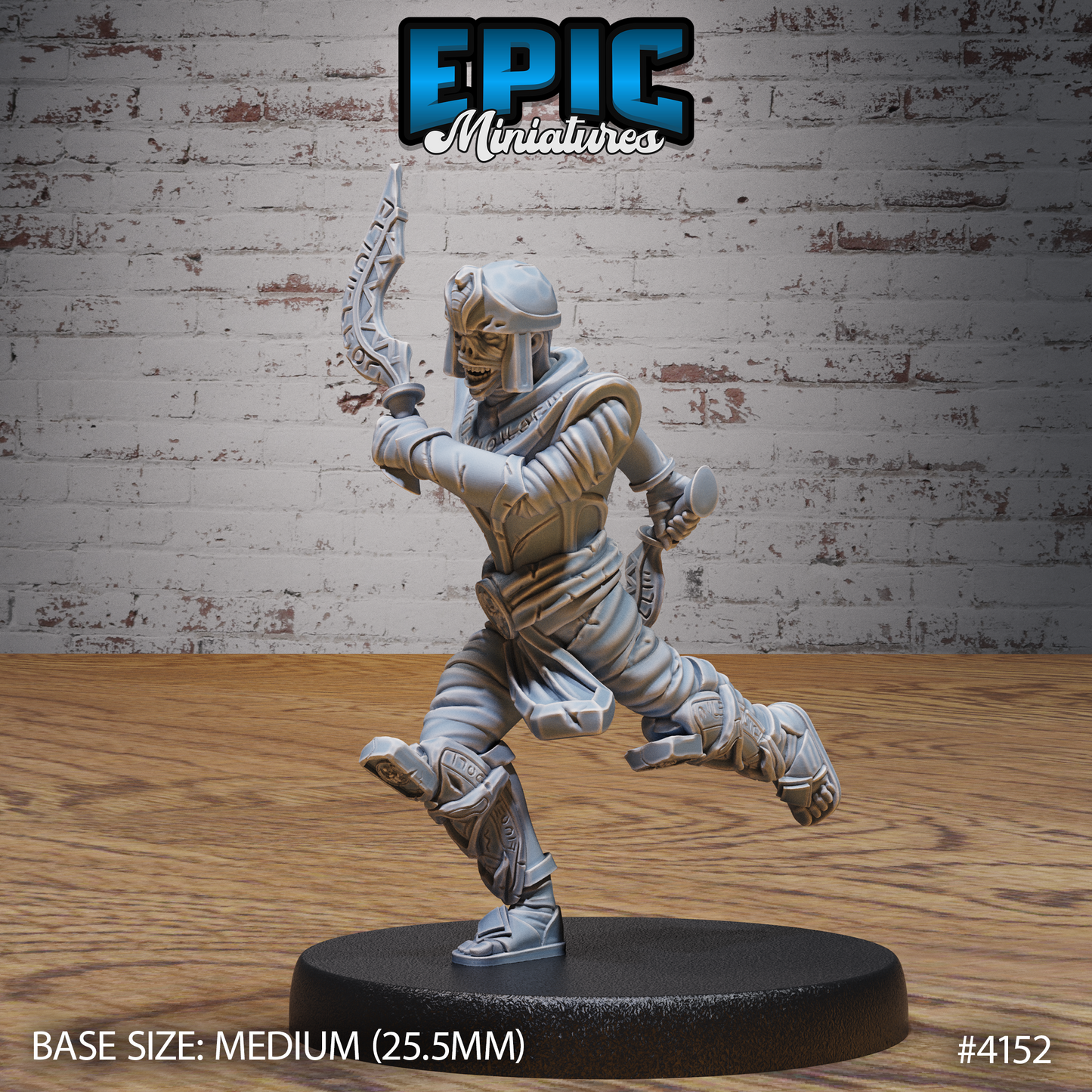 Mummy Warrior Series - Epic Miniatures | #96 Bone Dry Desert
