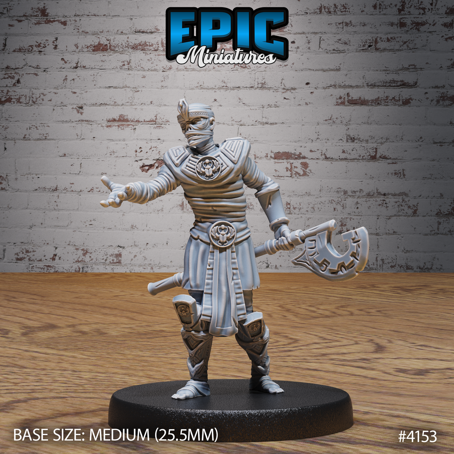 Mummy Warrior Series - Epic Miniatures | #96 Bone Dry Desert