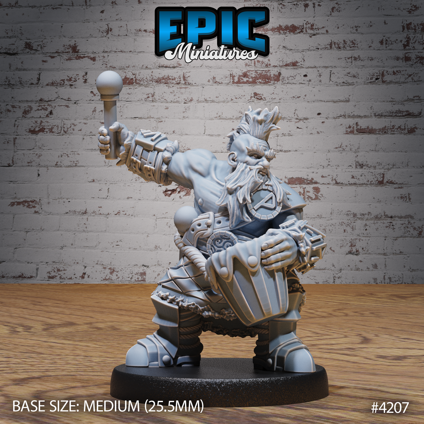 Dwarf Tribe Series - Epic Miniatures | #97 Dwarf Mountain