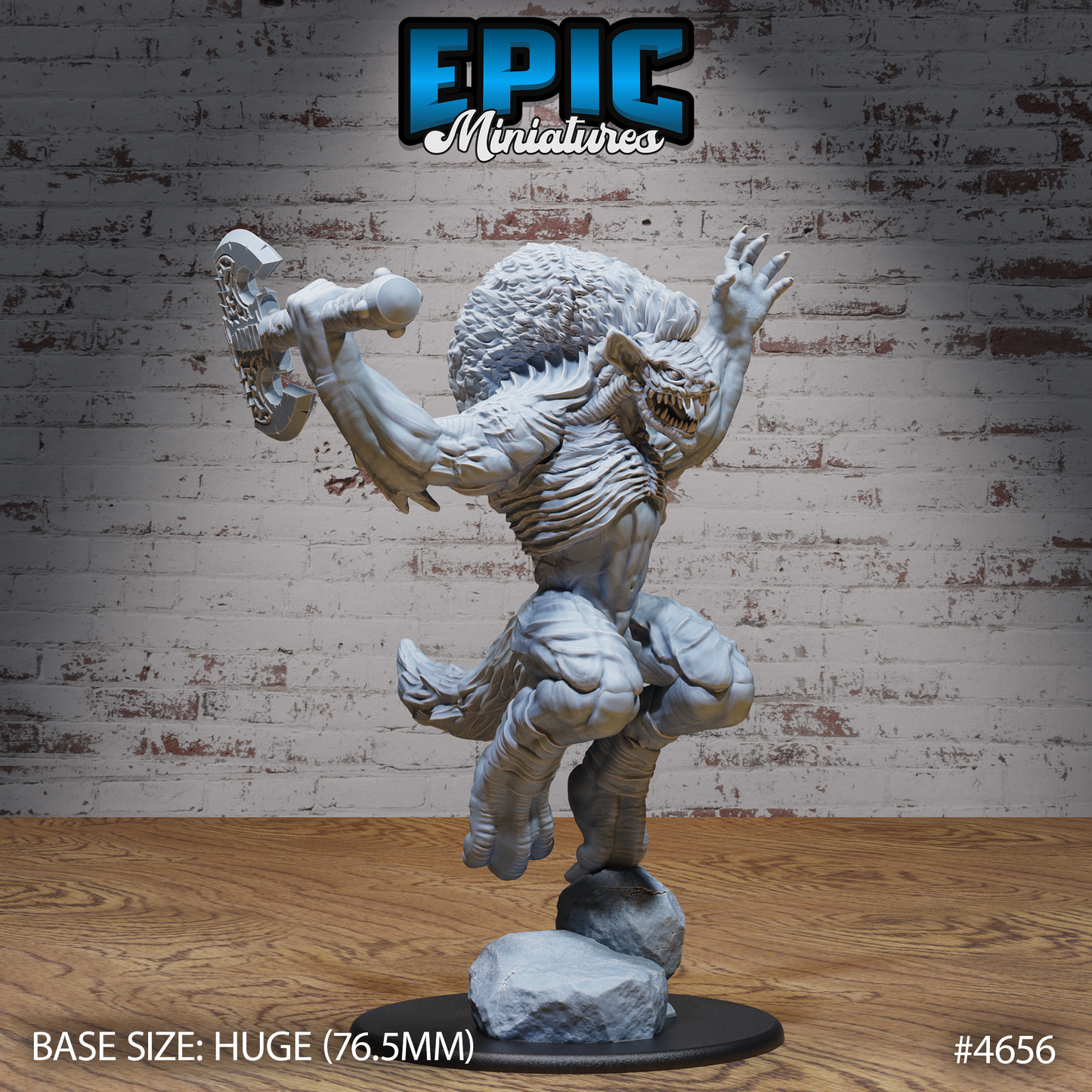 Demon Lord Yeenoghu - Epic Miniatures | #107 - Beast Hunt